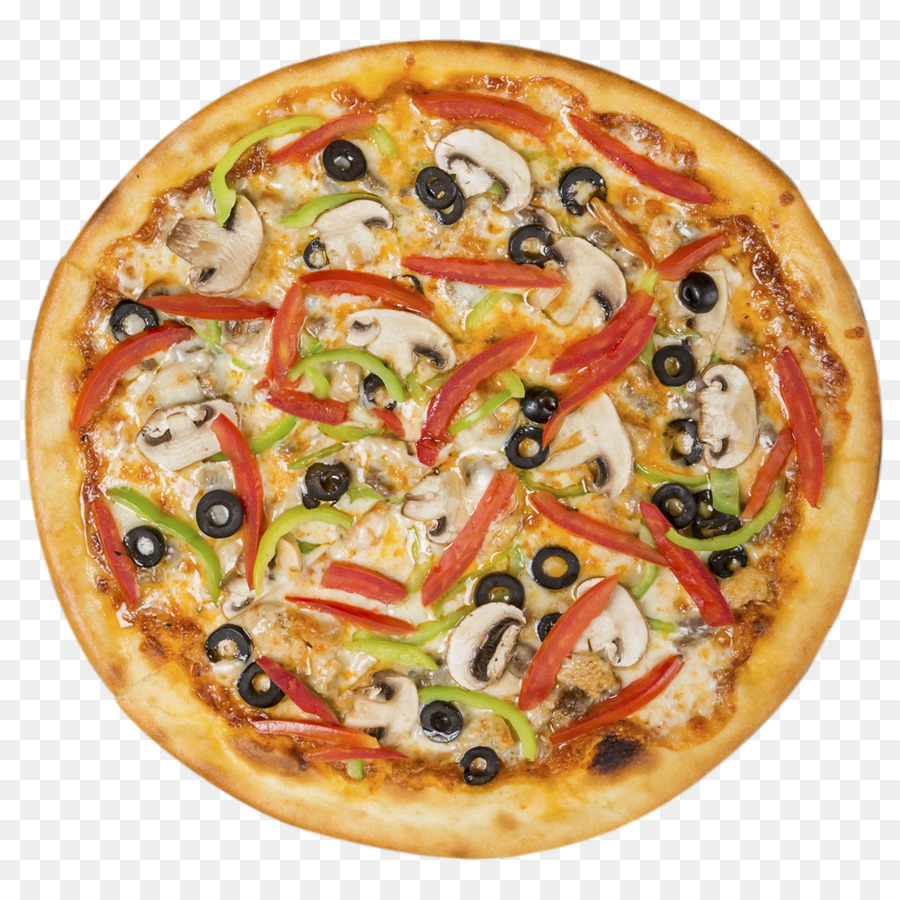Pizza Hamburger Huhn als Essen Chicken tikka masala Buffalo wing - Pizza
