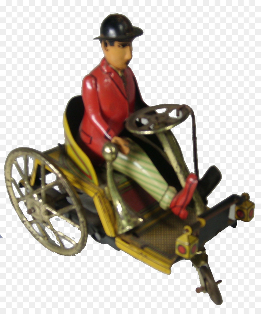 Fahrrad-KFZ-Figur Dreirad - Müll Sammler