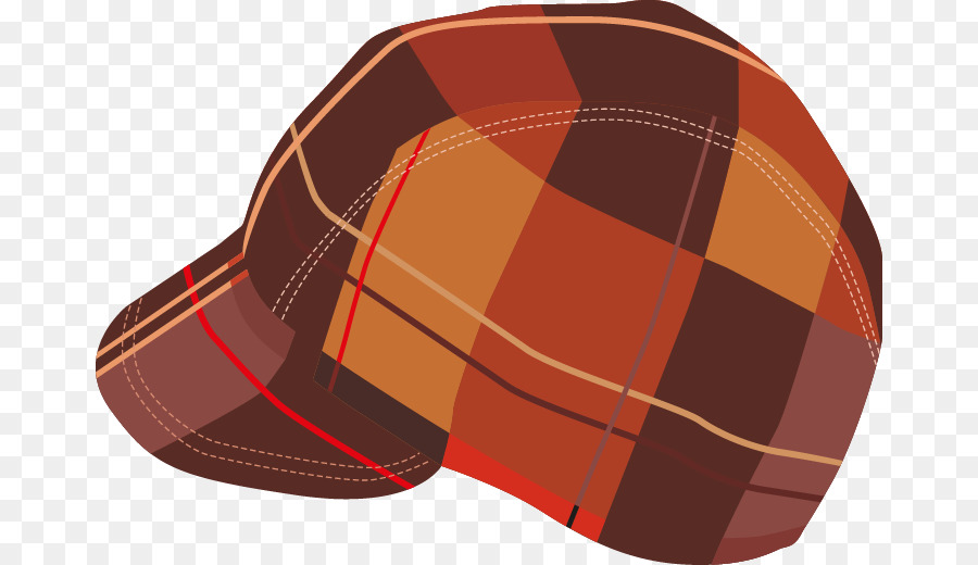 Baseball Kappe Hut Flache Kappe Barett-Illustration - baseball cap