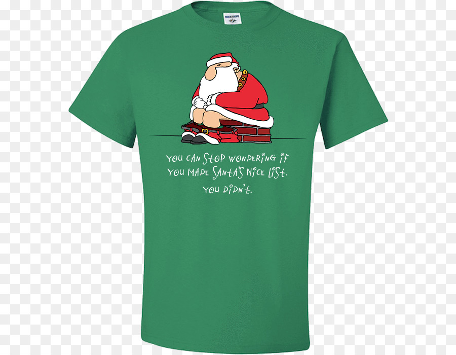 T-shirt di Babbo Natale a New York Manica - maglietta