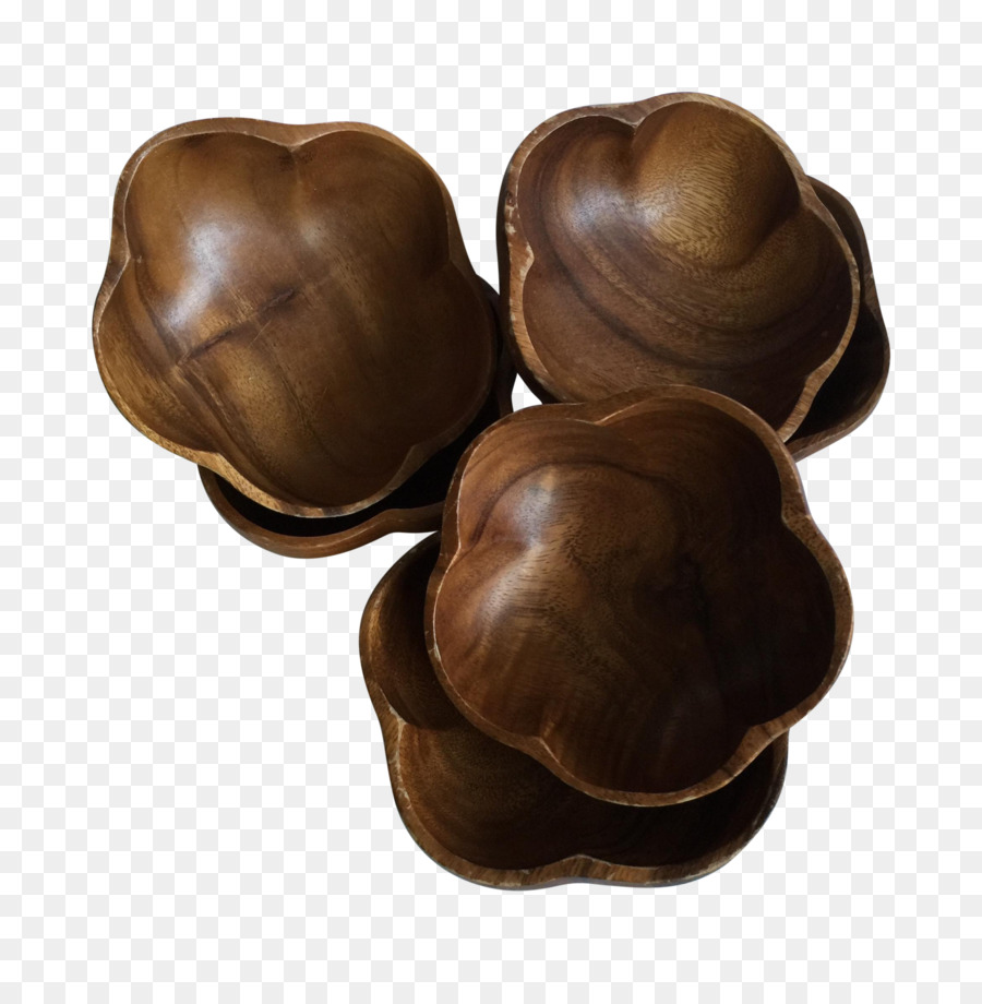 Praline - gravierte natürlichen Holz-Vasen