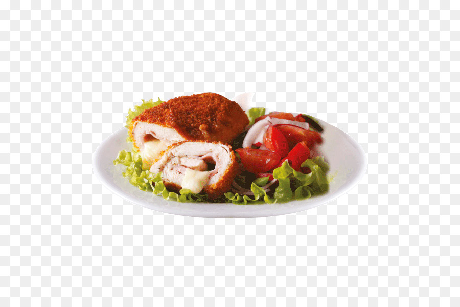 Le Cordon Bleu Huhn als Lebensmittel-Schinken-Salat - Schinken