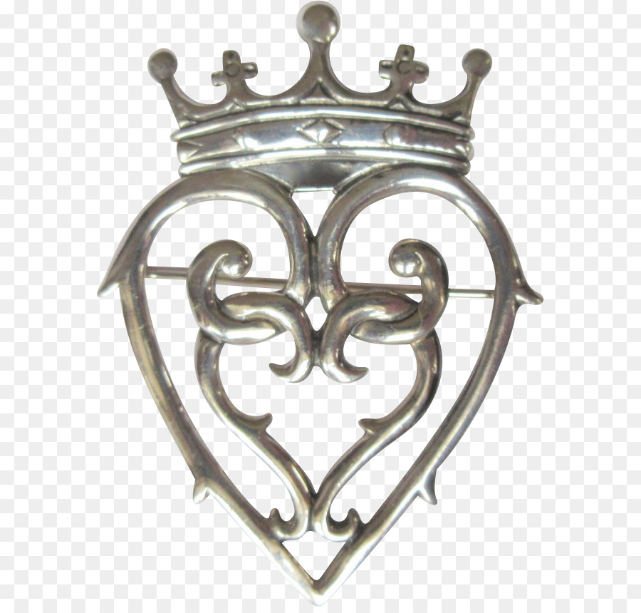 Luckenbooth spilla Claddagh anello in Argento - anello