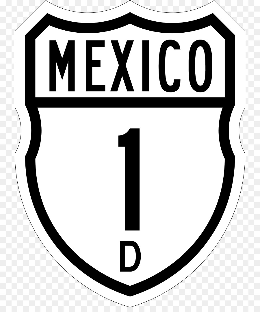 Mexico đường cao Tốc liên Bang 1 Clip nghệ thuật Thương Logo sản Phẩm - 