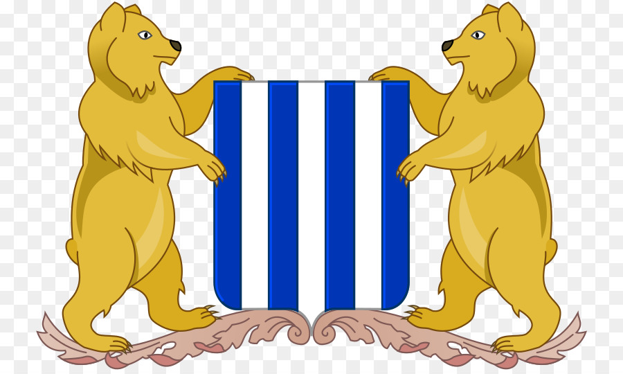 Dog Lion Nijlen Wappen von Berlaar Wappen - Hund