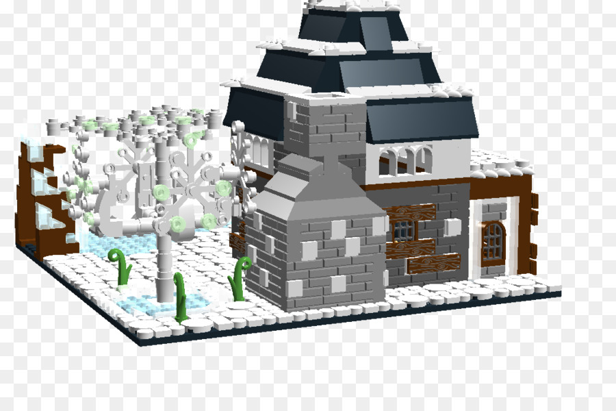 Produkt-design Der Lego Gruppe Haus - Wasserfälle fließen