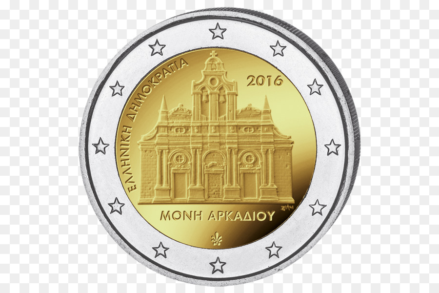 Kloster Arkadi 2-euro-Münze griechischen euro-Münzen Gedenkmünze - Euro