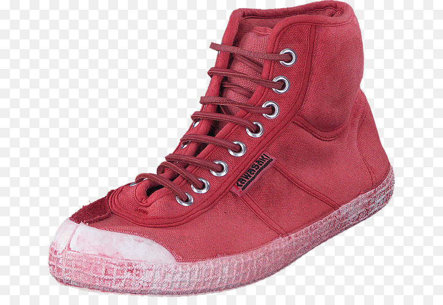 Sneakers Lacci Di Avvio Tela - lavare rosa