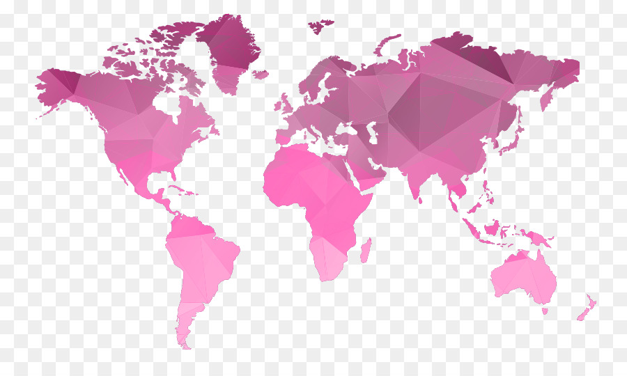 Mappa del mondo di fotografia Stock Vettoriale grafica - mappa del mondo