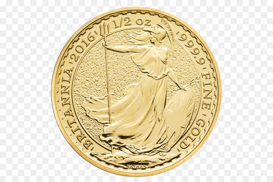 Zecca reale Britannia moneta moneta d'Oro - oro