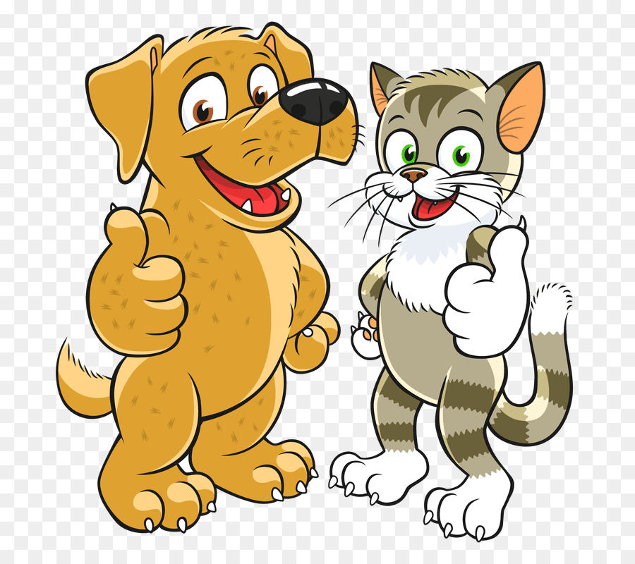 Cat And Dog Cartoon png download - 800*800 - Free Transparent Dog png  Download. - CleanPNG / KissPNG