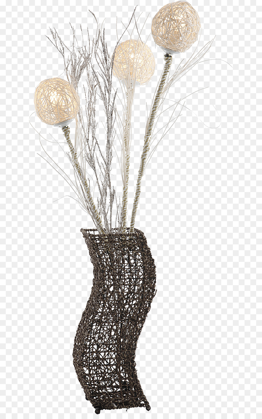 Vaso lampada di Design Fiore San Pietroburgo - vaso