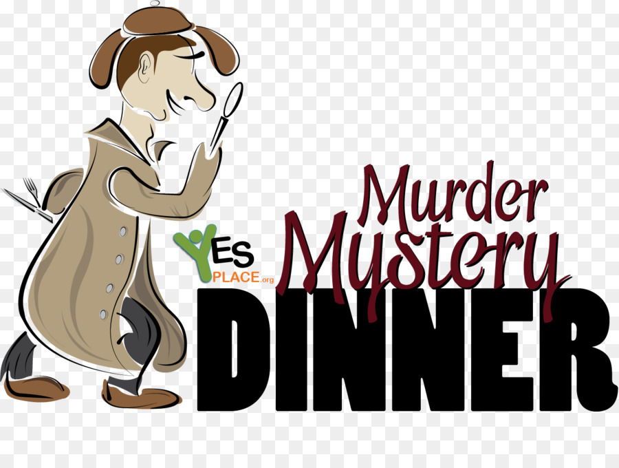 Mystery dinner-Logo Abbildung Fleischfresser Menschlichen Verhaltens - 
