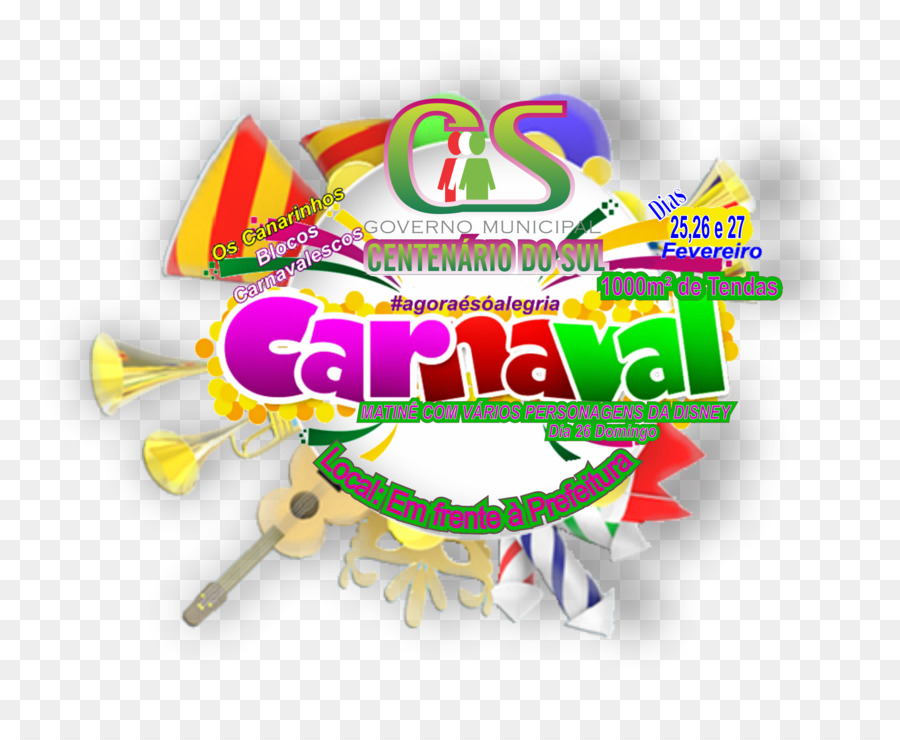 Centenario Do Sul Airport Karnevals-Logo, Ball Produkt - Karneval