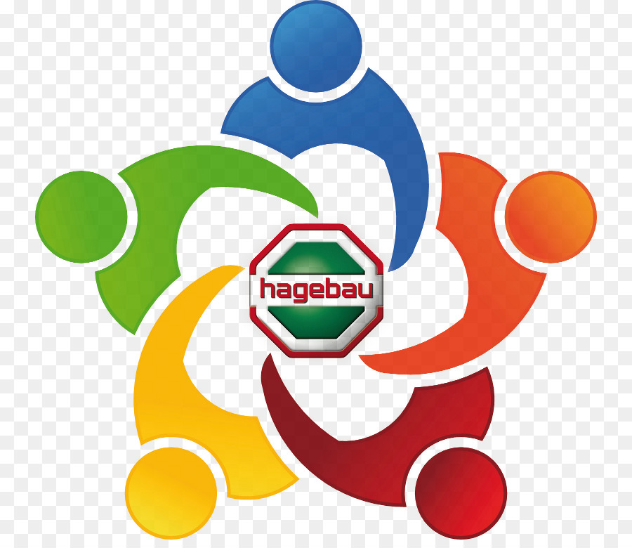 Vektor-Grafik-Logo-Grafik-design-Gruppe, Organisation der Arbeit - Hagebau