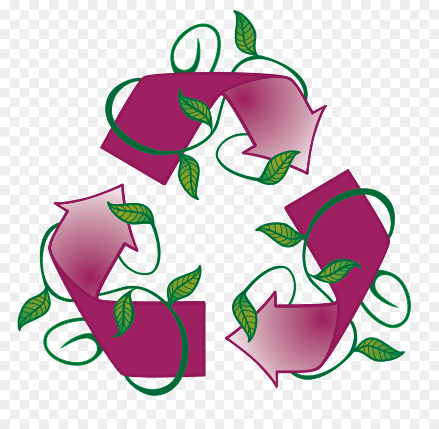 Logo-Papier recycling-Kunststoff-Beutel recycling-Papier - 