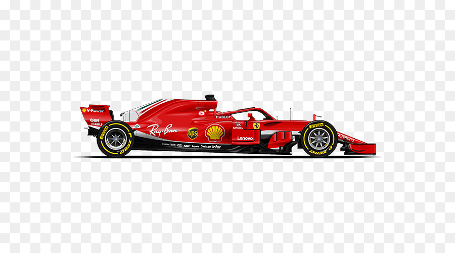 La Scuderia Ferrari Aprire ruote, auto da corsa di Formula Ferrari 641 - auto