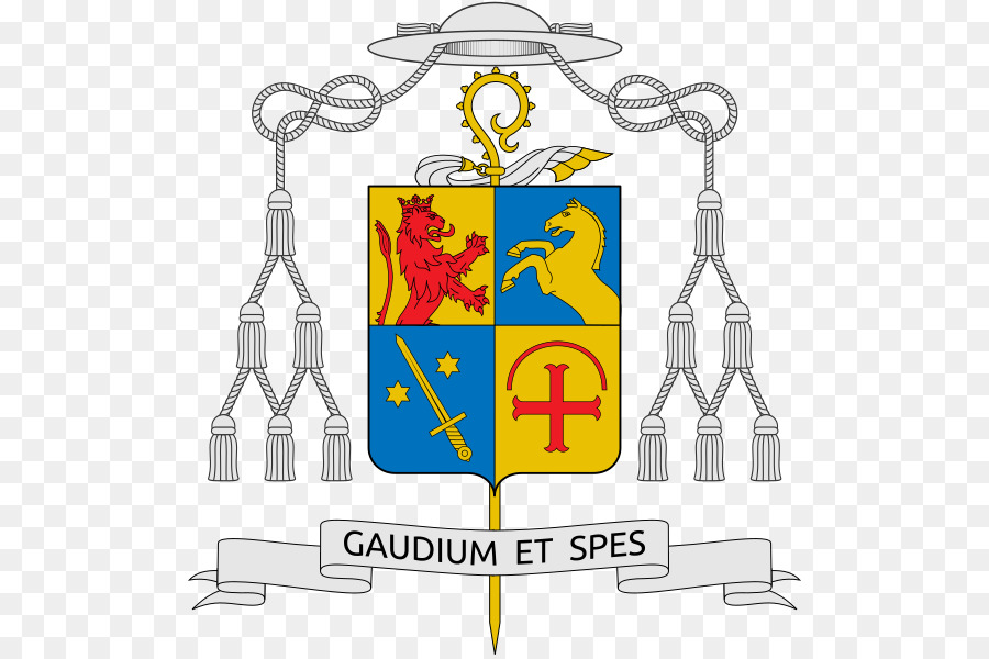 Diözese Wappen der päpstlichen Universität Antonianum Kirchliche heraldik - Abt-Vektor