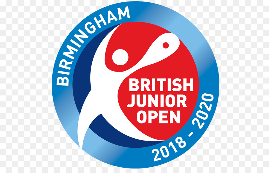 Logo der Universität von Birmingham British Junior Open Squash-Marke - 