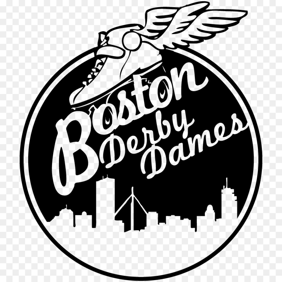 Logo Handtasche Boston Roller Derby Marke - 