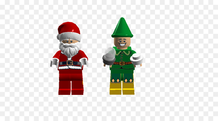 Santa Claus Lego-Elfen Weihnachten-elf-Die Elf auf dem Regal - Weihnachtsmann