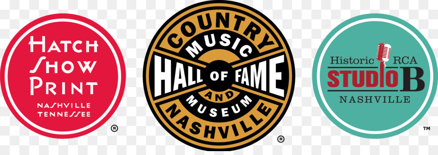 Country Music Hall of Fame and Museum-Logo Produkt-Schriftart - 