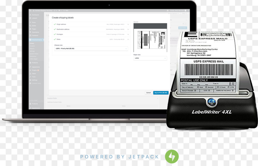 DAL LabelWriter 4XL CARATTERISTICHE BVBA stampante per Etichette stampa Termica - Stampante