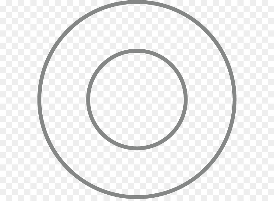 Kreis-Diagramm, Konzentrische Objekte-Center-Bereich - Kreis