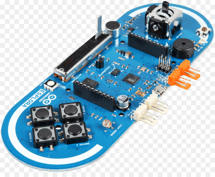 Microcontroller Elettronico componente Elettronica Arduino Esplora ATmega32U4 - 