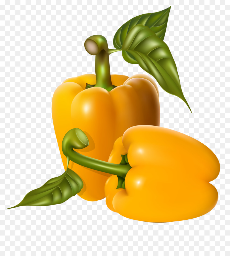Bell pepper Vegetable Greens Clip art Vektor Grafiken - Ernährung Aquarell