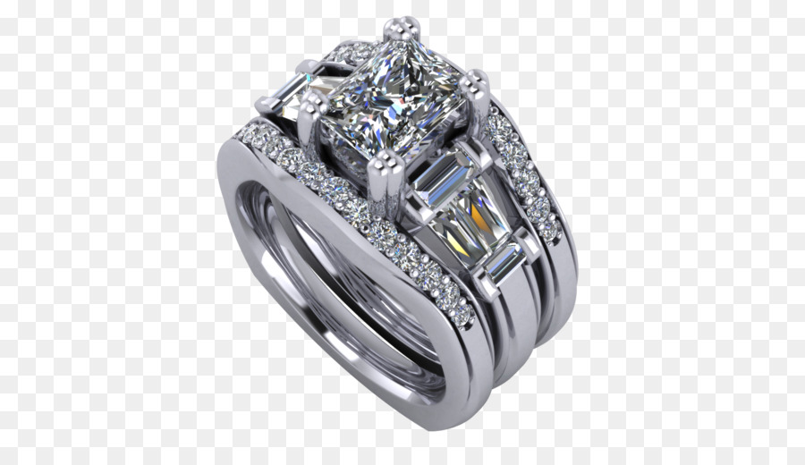 Hochzeit ring Silber Produkt design - Ehering