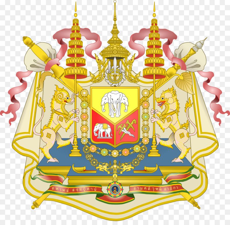 Chulachomklao Royal Military Academy Emblem von Thailand Wappen Garuda, Thai-Sprache - 