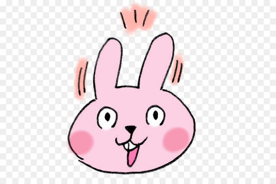 Rabbit Illustration Kawaii, Moe - 