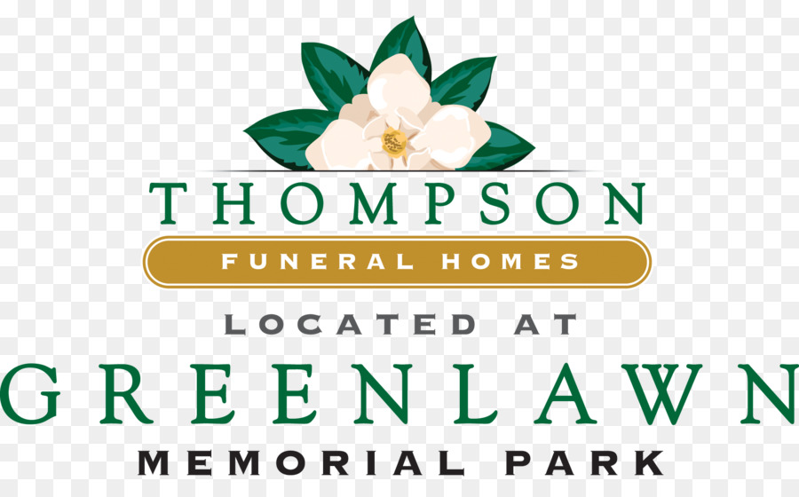 Thompson pompe Funebri a Greenlawn Memorial Park Logo Brand Font - sposato tabella di marcia