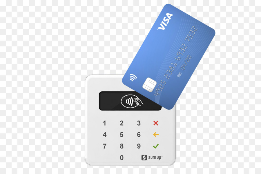 SumUp Air card reader Office Kreditkarten-Terminals, Point-of-sale - zu summieren
