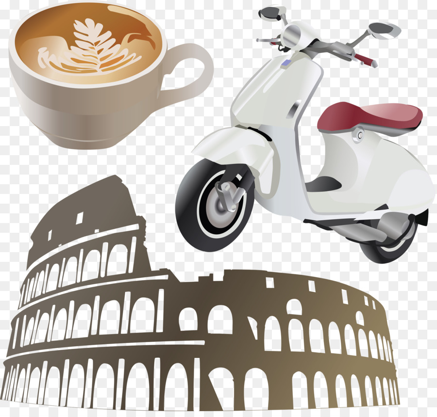 Italien, Clip-art-Illustration Produkt - Italien