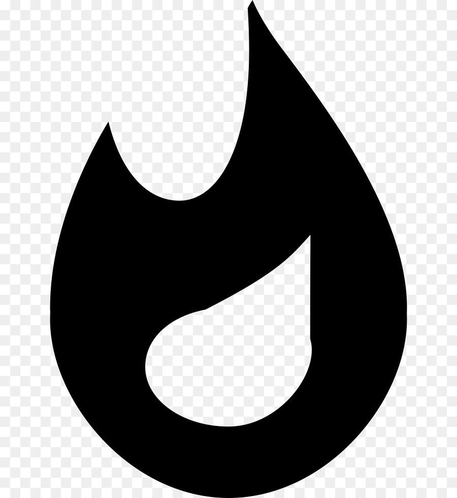 Line-Angle Clip-art-Schwarz-M - kleine Feuer Symbole