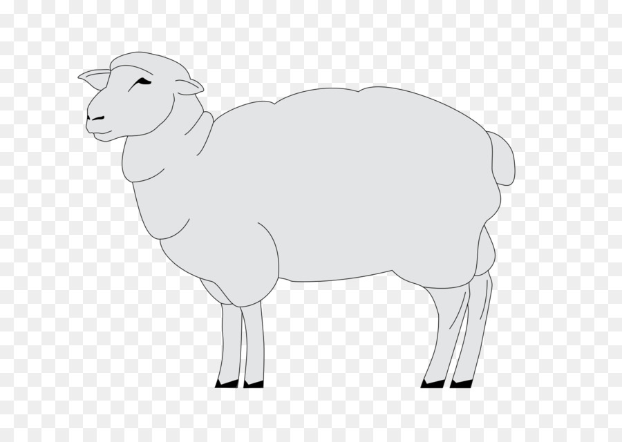 Schafe, Rinder, Ziege, Pferd, Säugetier - Schafe