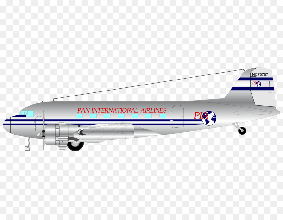 Douglas DC-3 Flugzeug Boeing 767 Clip-art-Portable Network Graphics - Flugzeug