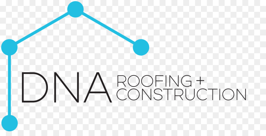DNA Roofing & Construction Logo Marke Unternehmen Produkt - 