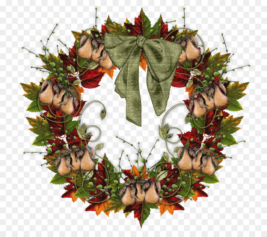 Giorno di natale, Ghirlanda di Natale, ornamento di Natale, decorazione Immagine - albero di natale