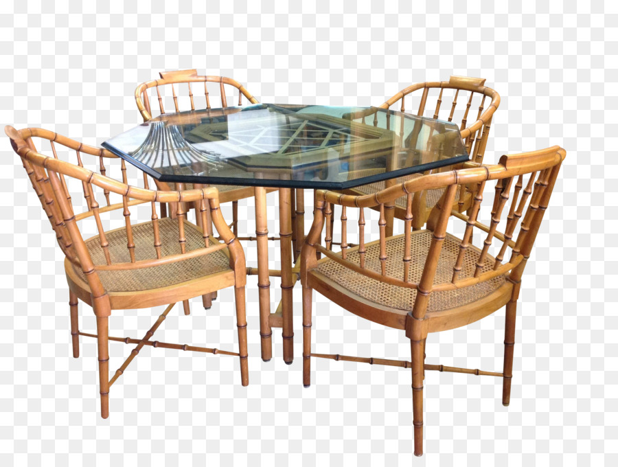 Tisch Stuhl Esszimmer Möbel Cane - Tabelle