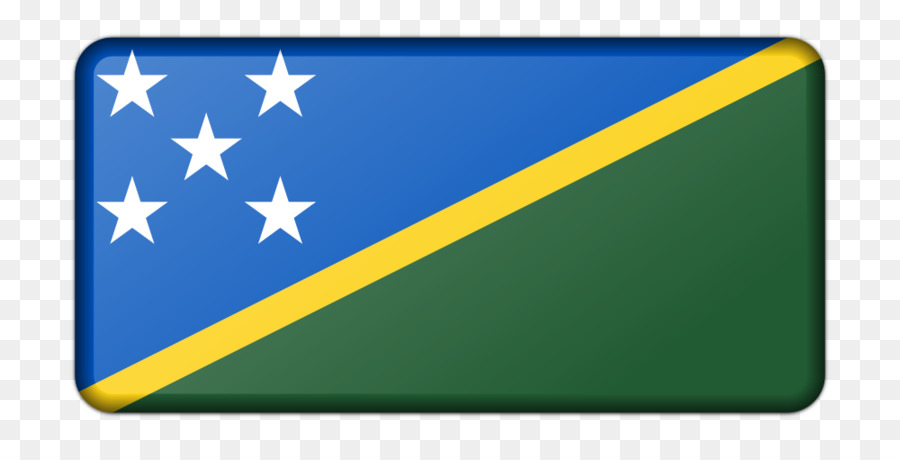 Grafica vettoriale di fotografia Stock Bandiera delle Isole Salomone, Illustrazione - bandiera