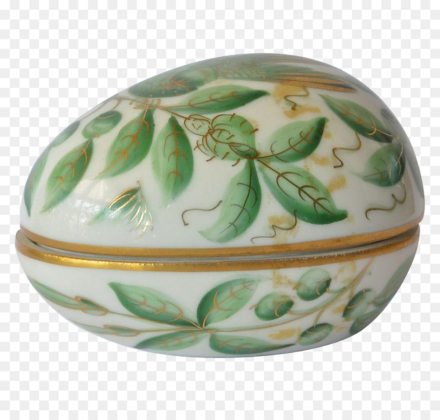 Keramik Geschirr - handbemalte Eier