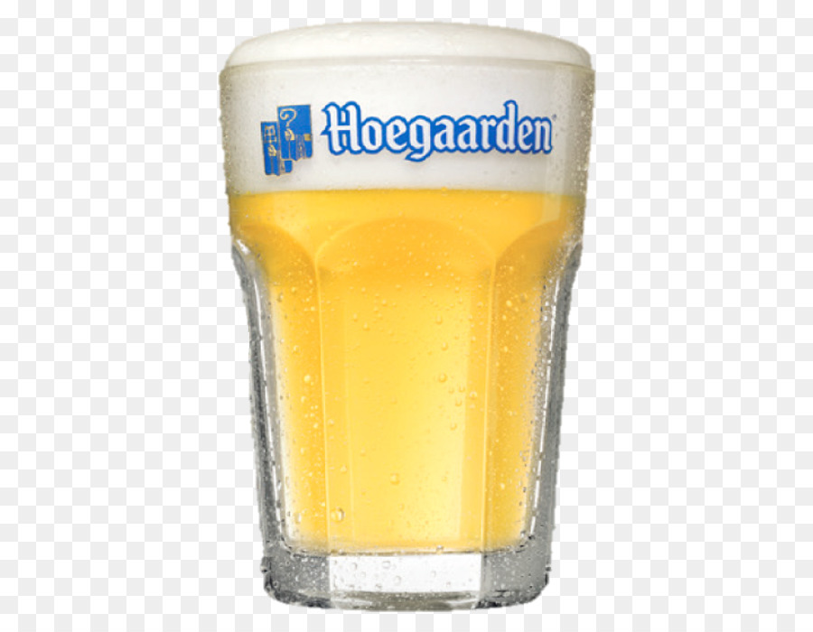 Hoegaarden White Beer x 1 Orange trinken Bier Glas Weizen Bier - Bier