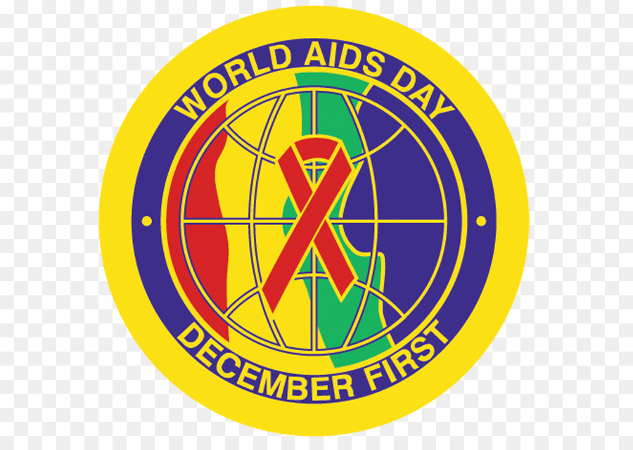 Welt-AIDS-Tag HIV/AIDS Logo HandUp. - verzichten poster