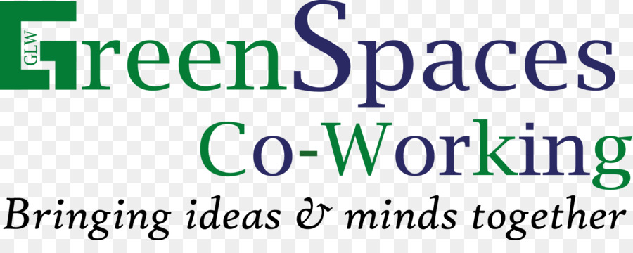 Green Spaces Co-Working-Logo Marke Schriftart Idee - 