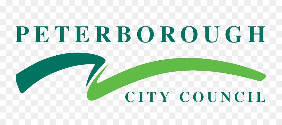 Peterborough City Council-Logo Marke Mervin-Linie Schriftart - 