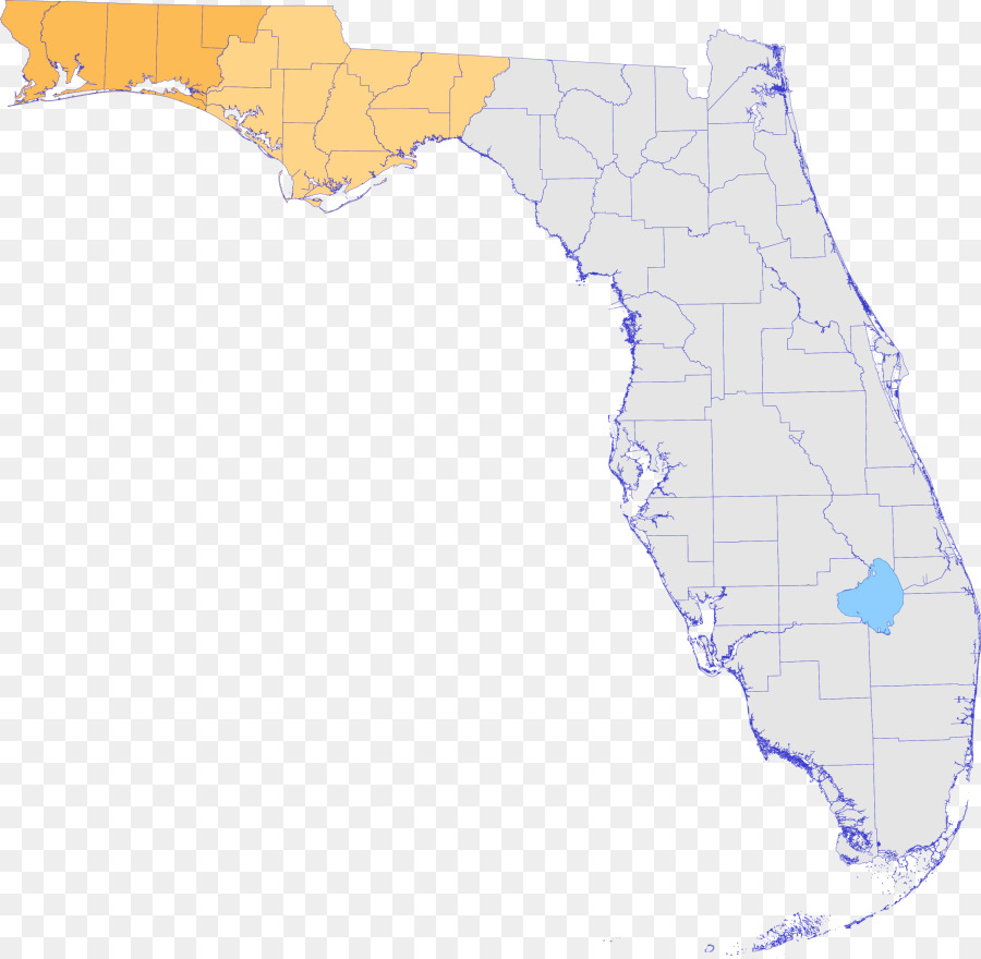 Florida nguồn Nước Thái bản Đồ - 