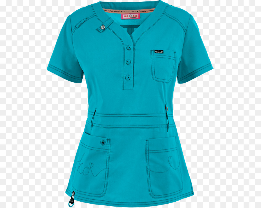 Scrub Infermiera uniforme Dickies Gen Flex Youtility V-Collo Scrub Top - Polo
